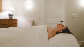 Relaxing woman